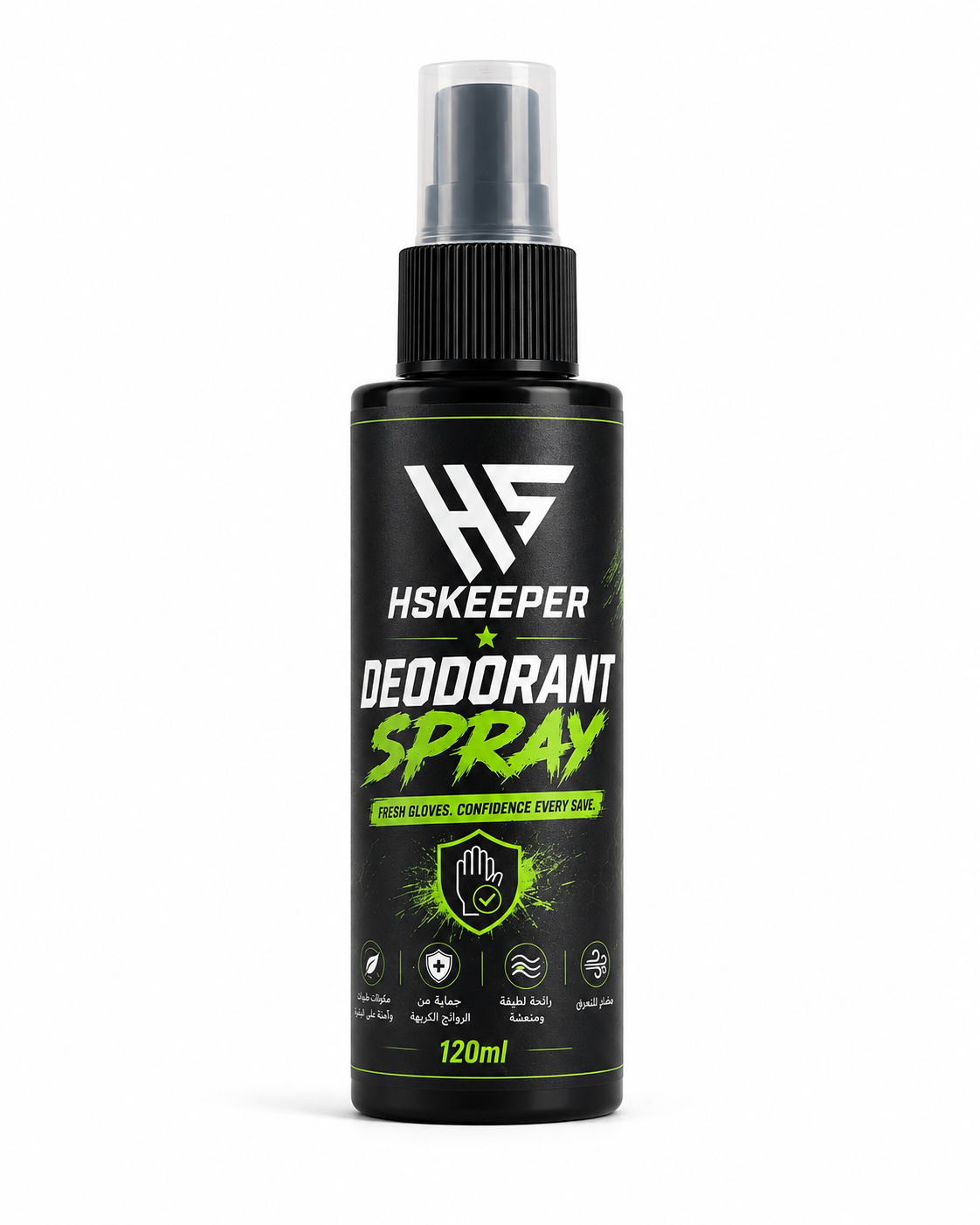 HSKEEPER Deodorant Spray – Désodorisant pour Gants 120 ml